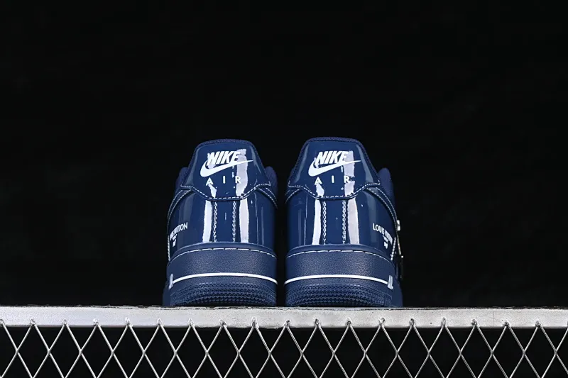 All Categories Nk Air Force 1 Air Force Series Nk Air Force 1 Low Air Force Low Nike Air Force 1'07 Low LV Co-branded Glazed Blue Air Force One Low Casual Shoes NH0601-524